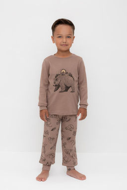 К 1541/холодный какао,медведи пижама дет