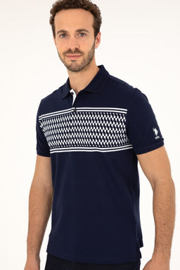 U. S. Polo Assn / Мужская темно-синяя футболка - U.s. polo assn фото 3