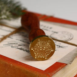 Сургучная печать «Новый год: Снежинка», 10×16 см