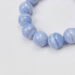 Браслет из Голубого агата - Радуга самоцветов фото 3