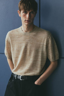 Camiseta en punto fino Regular Fit