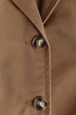 Chaqueta oversize de sarga - H&m фото 7