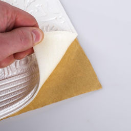 Панель ПВХ самоклеящаяся TAKE IT EASY «Узор», 690×690 мм, цвет белый