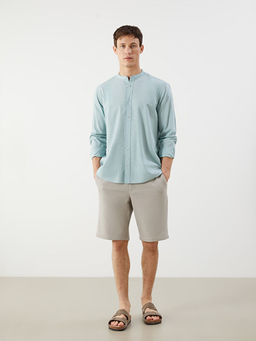 Rahat Kal?p Hakim Yaka Uzun Kollu Erkek G?mlek