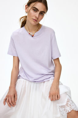 Camiseta en mezcla de seda - H&m фото 7