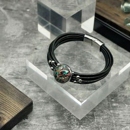 Браслет из муранского стекла