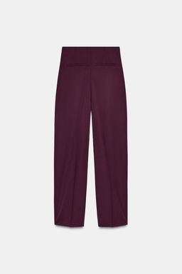PAPER BAG TROUSERS WITH DARTS - Zara фото 7