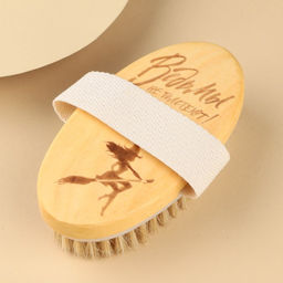 Массажер, щётка для сухого массажа «Ведьмы не толстеют», 12×7 см