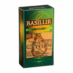 Коллекция Чайный остров Цейлон/ Зелёный / (70482) 25 пак/ (BASILUR)