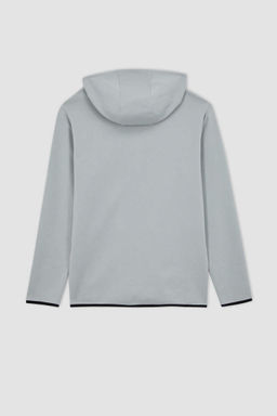 DeFactoFit Толстовка стандартного кроя с капюшоном и принтом  фото 10