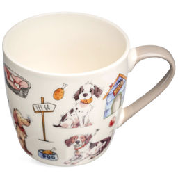 НАБОР ДЛЯ ЗАВТРАКА LEFARD DOGS, 2 ПР.: САЛАТНИК 500МЛ, КРУЖКА 345МЛ  фото 7