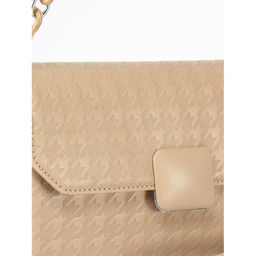 Сумка женская искусственная кожа Ch&K-2633, 1отд, плечевой ремень, бежевый SALE 254485 - Adelia фото 4