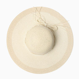 Шляпа женская MINAKU, цв. бежевый, р-р 58  фото 5