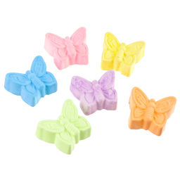 Цена за 30 шт. Мелки цветные для рисования на асфальте Бабочка, 6 цветов, фасовка по 30 шт - Школа талантов фото 2