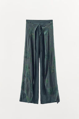 BEADED WRAP TROUSERS - Zara фото 3