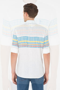 Мужская рубашка Saks с длинным рукавом - U.s. polo assn фото 5