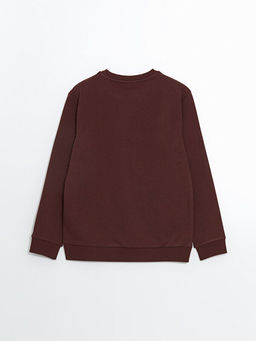 Bisiklet Yaka Erkek ?ocuk Sweatshirt