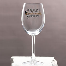 Бокал для вина новогодний В активном поиске, 360 мл