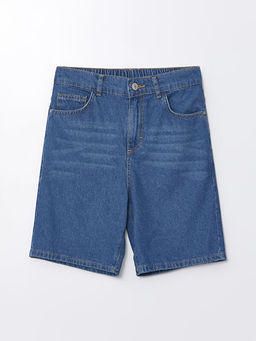 Rahat Kal?p Beli Lastikli Erkek ?ocuk Jean ?ort