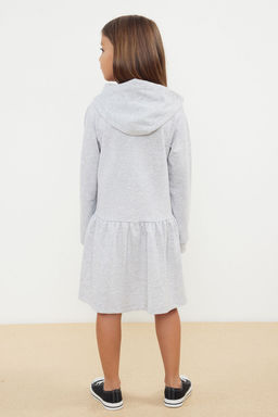 Pudra K?z Cocuk Regular Animal Orme Elbise TKDAW25EL00014 - Trendyolmilla фото 6