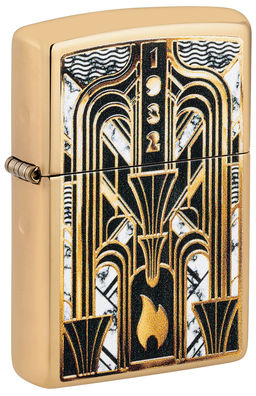Зажигалка ZIPPO Пламя в стиле ар-деко | Art Deco Flame 46585