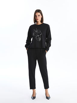 Beli Lastikli Kad?n Pantolon