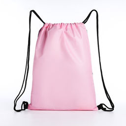 Мешок для обуви на шнурке, цвет розовый - Simaland фото 2