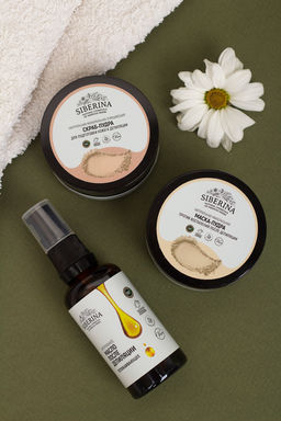 Минеральная маска-пудра против воспалений после депиляции - Siberina фото 5