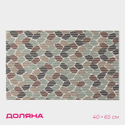 Коврик для дома Доляна Берег моря, 4065 см