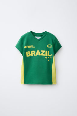 CAMISETA ESTAMPADO ARGENTINA / VERDE - Zara фото 2