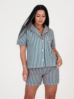 5 ЖЕНСКИЙ ПИЖАМНЫЙ КОСТЮМ (Изумрудный)