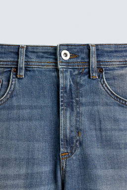 JEANS SKINNY CROPPED FIT / Azul medio - Zara фото 9