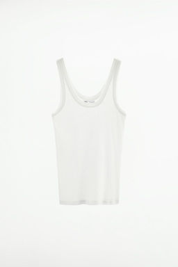STRAPPY COTTON TOP - Zara фото 6