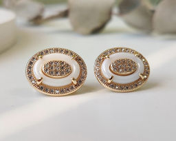 Серьги с керамикой