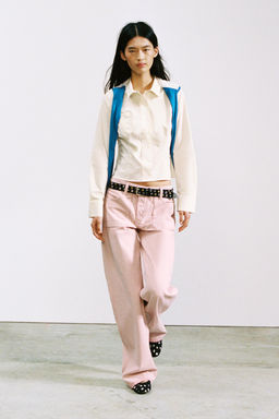 FITTED POPLIN SHIRT