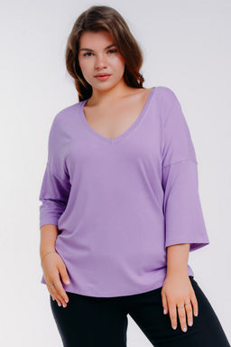 Футболка женская из вискозы Марина лила