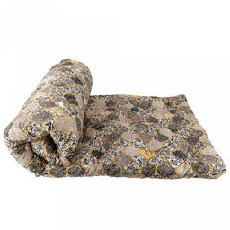 Матрас ватный "Эконом" Для строителей-2, 70х190х8см, наполнитель "РВ" (регинирированное волокно, хлопок 30-50%) чехол полисатин 80г/м2 (полиэстер 100%), упаковка пакет-туба ПВХ 75х40см, 0,137м4/5кг, Домашняя мода (Россия)