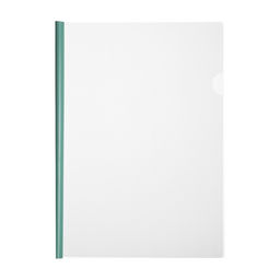 Цена за 4 шт. Папка-скоросшиватель формат А4, 160мкр, пластик, тонированный, МИКС