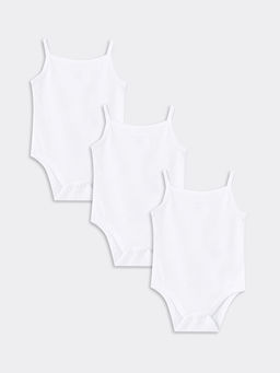 Kare Yaka K?z Bebek ??t??tl? Body 3l?