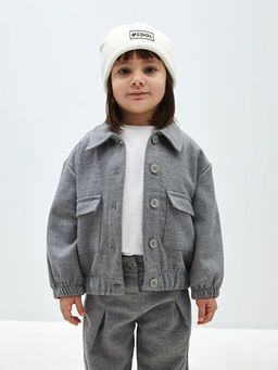 Basic Uzun Kollu K?z Bebek G?mlek Ceket - Waikiki фото 2