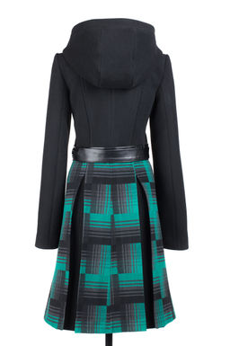 01-04829 Пальто женское демисезонное - El podio фото 2