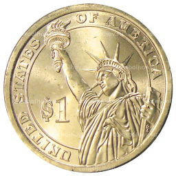 1 доллар 2015 года D США 33-й президент США Гарри Труман