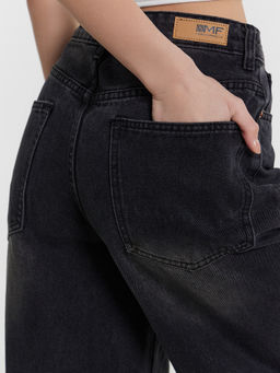 Джинсы женские серые т.серый +тинт 2024-2DTW301-7 - Mark formelle фото 7