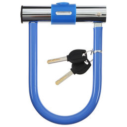 Замок для велосипеда Dream Bike, U-образный, 130x195 мм, цвет синий  фото 2