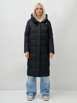 Пальто зимнее MTFORCE 9606Ch женское черное утеплитель 270 г/м²  фото 2