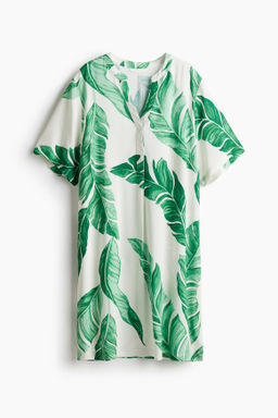 Vestido t?nica de viscosa