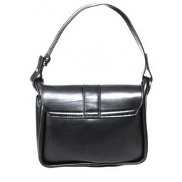 Сумка женская искусственная кожа Ch&K-5716, 1отд, плечевой ремень, черный SALE 262897 - Adelia фото 2