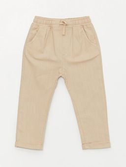 Beli Lastikli Basic Erkek Bebek Pantolon