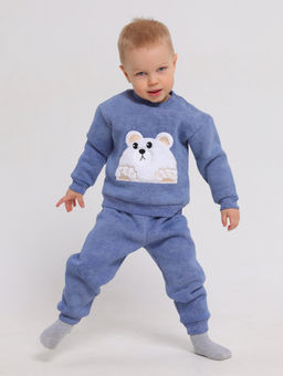 Костюм для мальчика с начесом Футер - Оптима фото 3