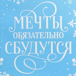 Пакет под бутылку, треугольный Мечты, 13 32 11.3 см - Дарите счастье фото 12